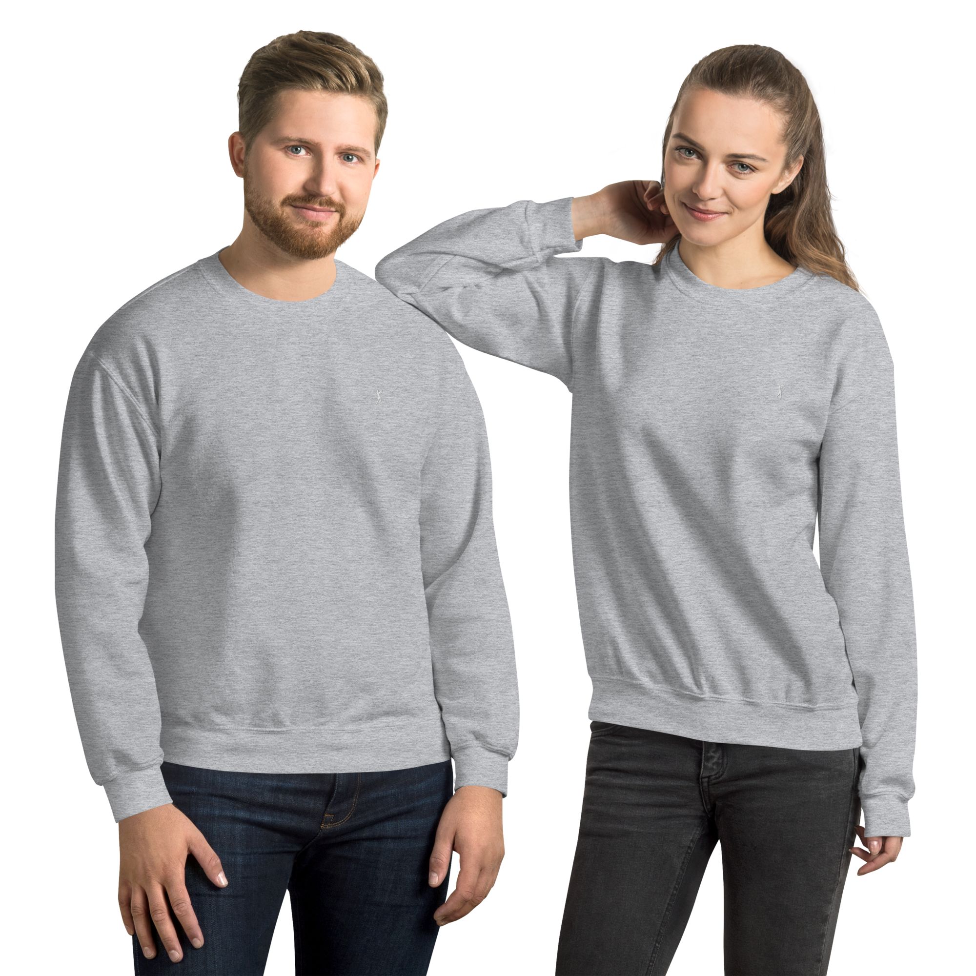 CLASSIC GOLFER on unisex sweatshirt - Carolina Blue