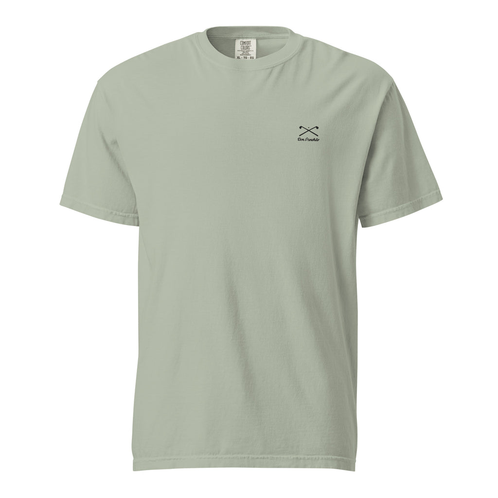 DON PANCHITO BALL x CROSSED GOLF CLUBS unisex garment-dyed heavyweight t-shirt