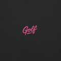NEON PINK GOLF GRAFFITI on unisex t-shirts