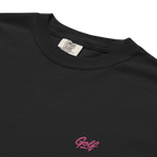NEON PINK GOLF GRAFFITI on unisex t-shirts