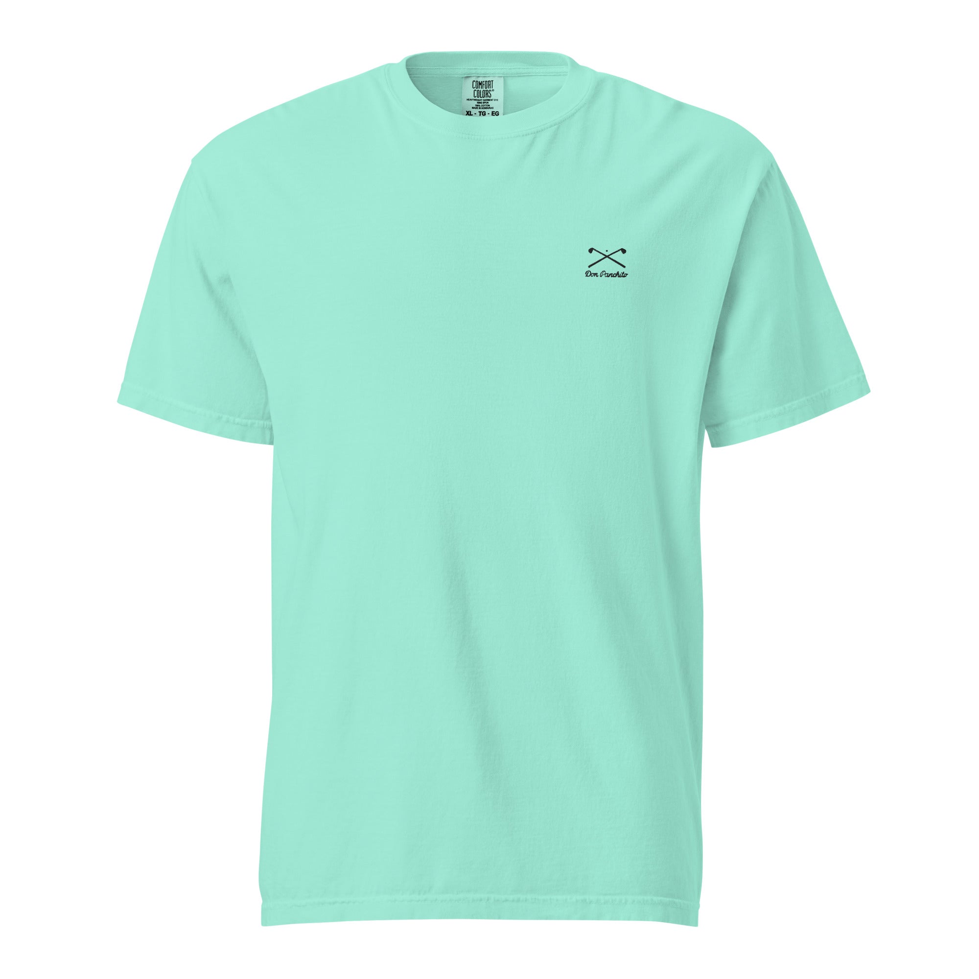 DON PANCHITO BALL x CROSSED GOLF CLUBS unisex garment-dyed heavyweight t-shirt