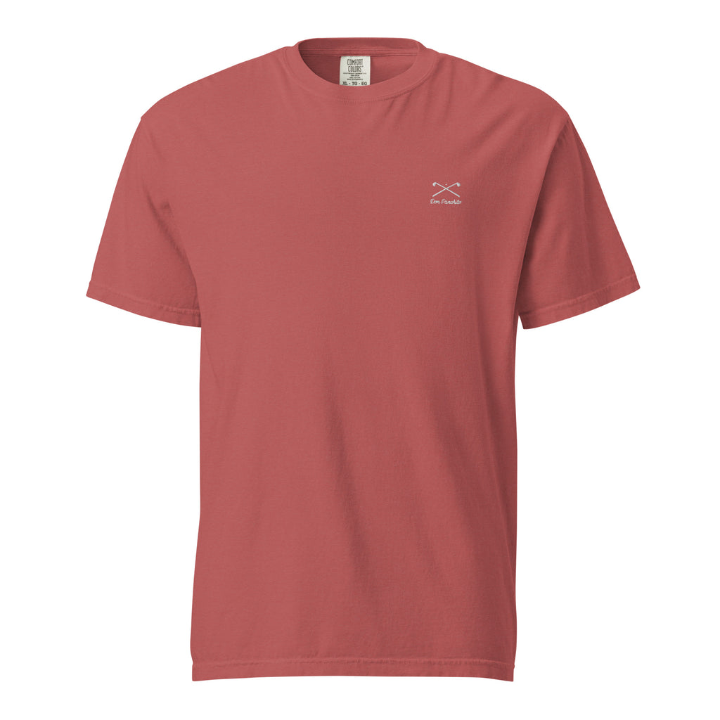 DON PANCHITO BALL x CROSSED GOLF CLUBS unisex garment-dyed heavyweight t-shirt
