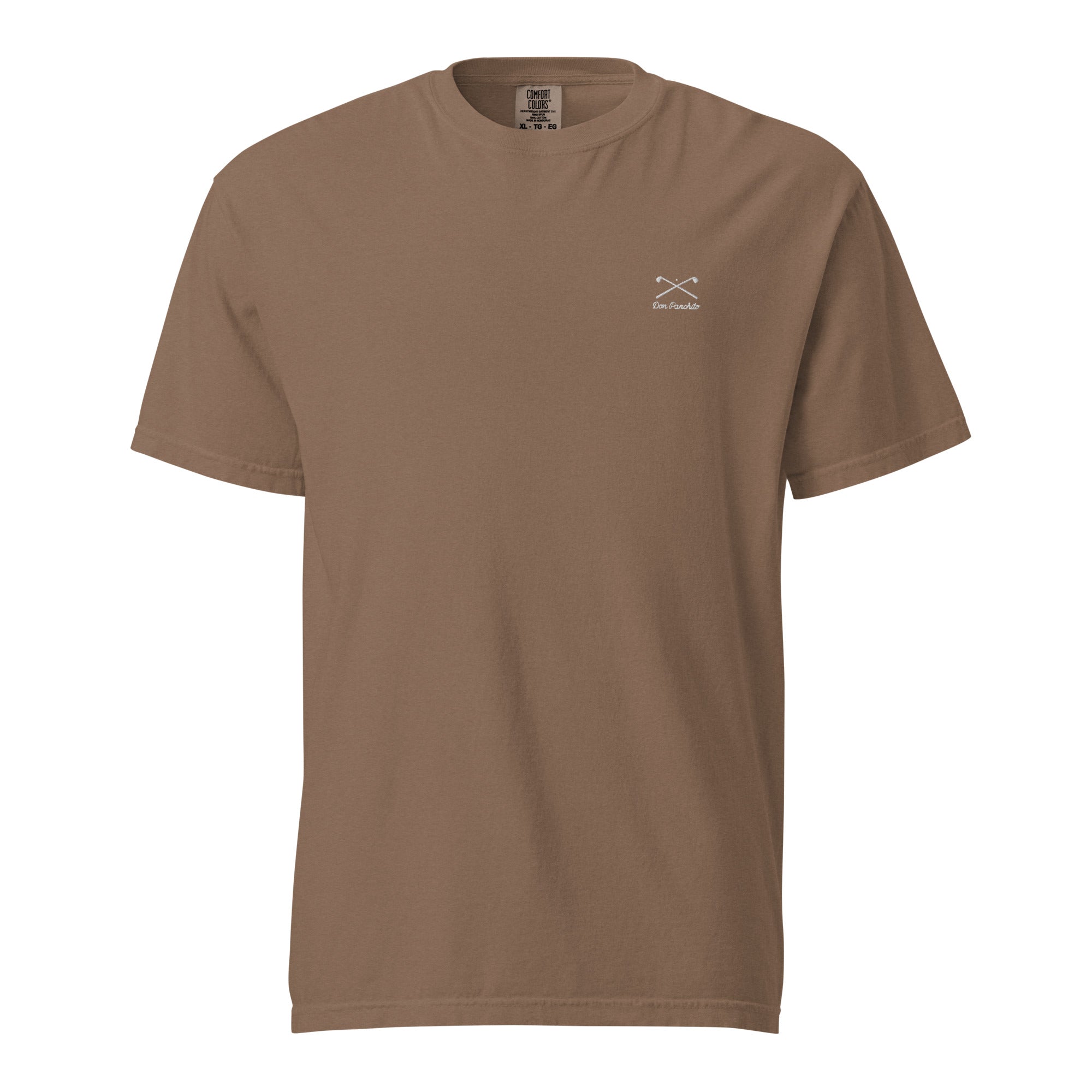 DON PANCHITO BALL x CROSSED GOLF CLUBS unisex garment-dyed heavyweight t-shirt