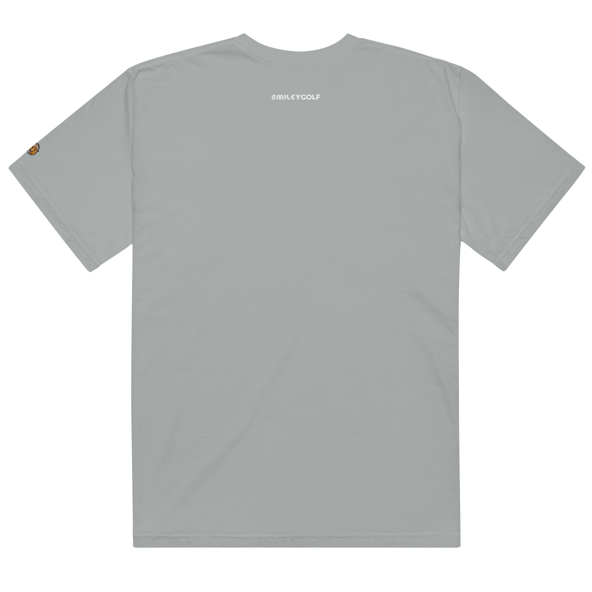 'I'D RATHER BE GOLFING' VARSITY + ICON + SMILEY GOLF on unisex t-shirts - Red