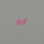 NEON PINK GOLF GRAFFITI on unisex t-shirts