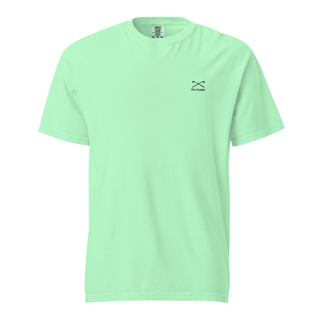 DON PANCHITO BALL x CROSSED GOLF CLUBS unisex garment-dyed heavyweight t-shirt