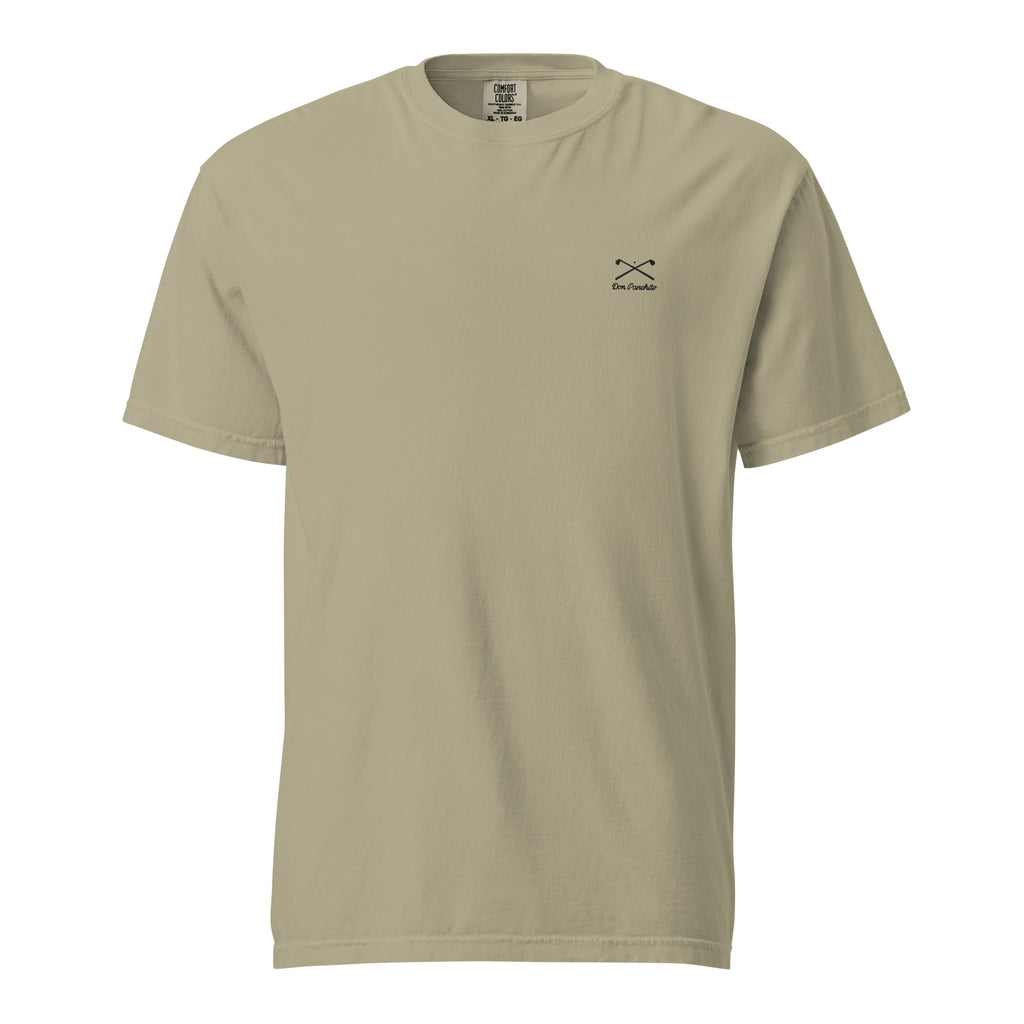DON PANCHITO BALL x CROSSED GOLF CLUBS unisex garment-dyed heavyweight t-shirt