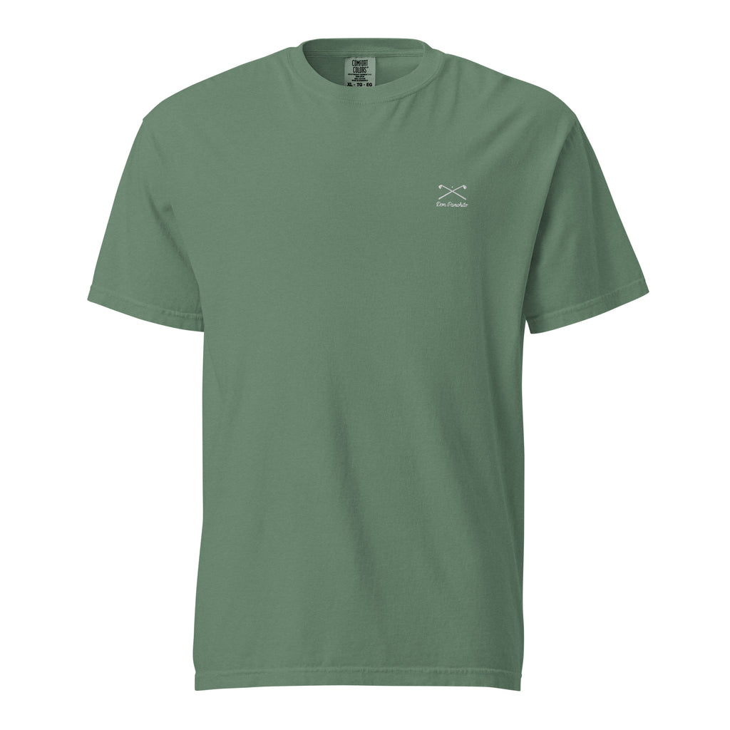 DON PANCHITO BALL x CROSSED GOLF CLUBS unisex garment-dyed heavyweight t-shirt
