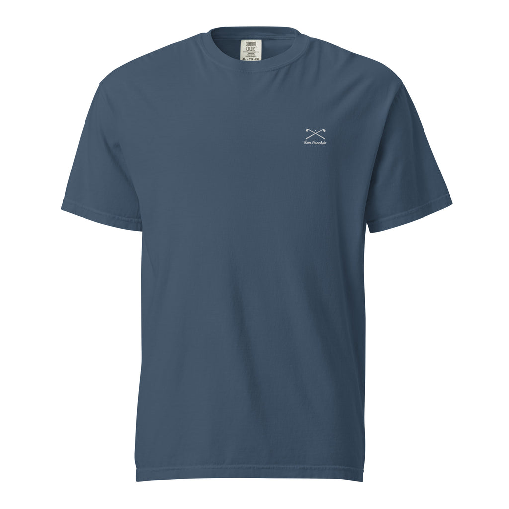 DON PANCHITO BALL x CROSSED GOLF CLUBS unisex garment-dyed heavyweight t-shirt