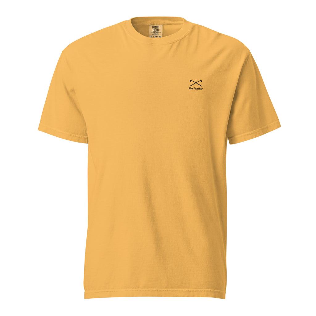 DON PANCHITO BALL x CROSSED GOLF CLUBS unisex garment-dyed heavyweight t-shirt