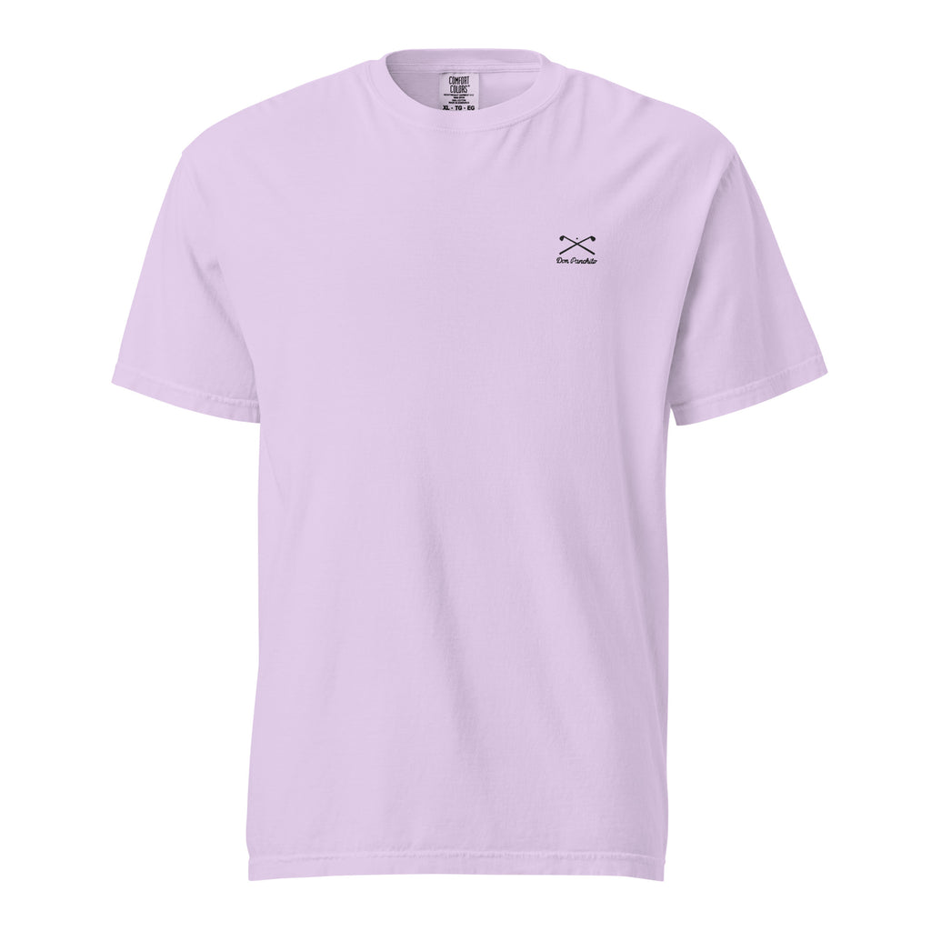 DON PANCHITO BALL x CROSSED GOLF CLUBS unisex garment-dyed heavyweight t-shirt