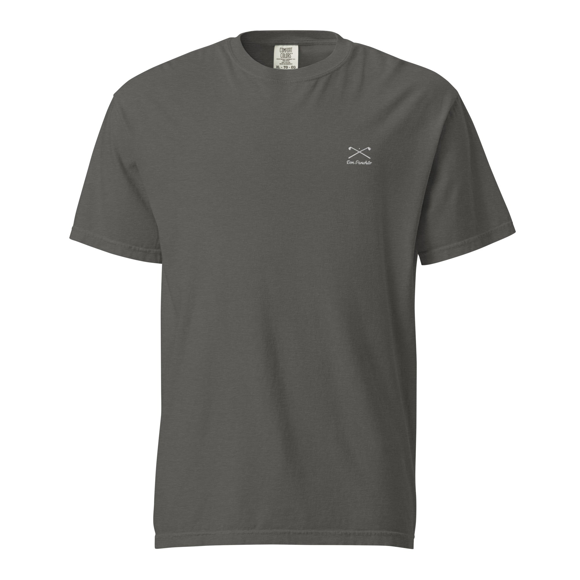 DON PANCHITO BALL x CROSSED GOLF CLUBS unisex garment-dyed heavyweight t-shirt