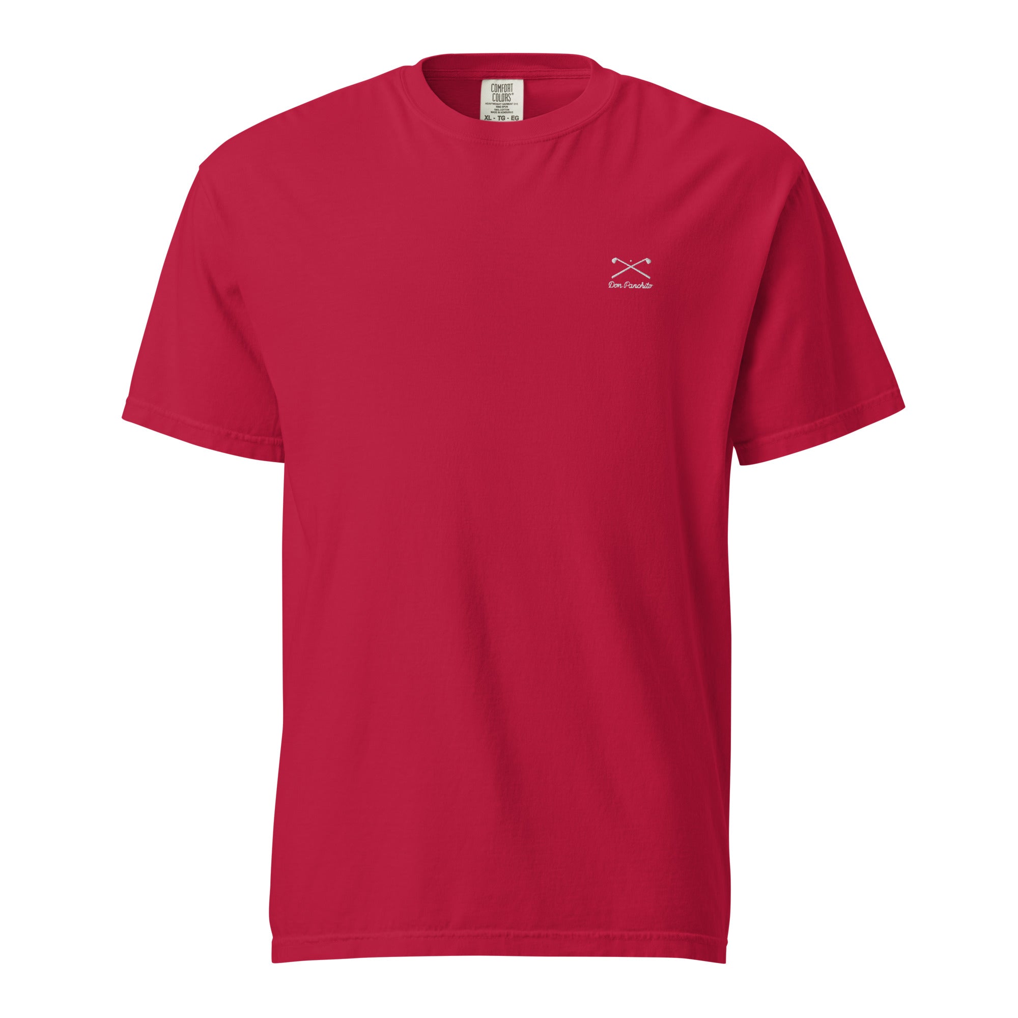 DON PANCHITO BALL x CROSSED GOLF CLUBS unisex garment-dyed heavyweight t-shirt