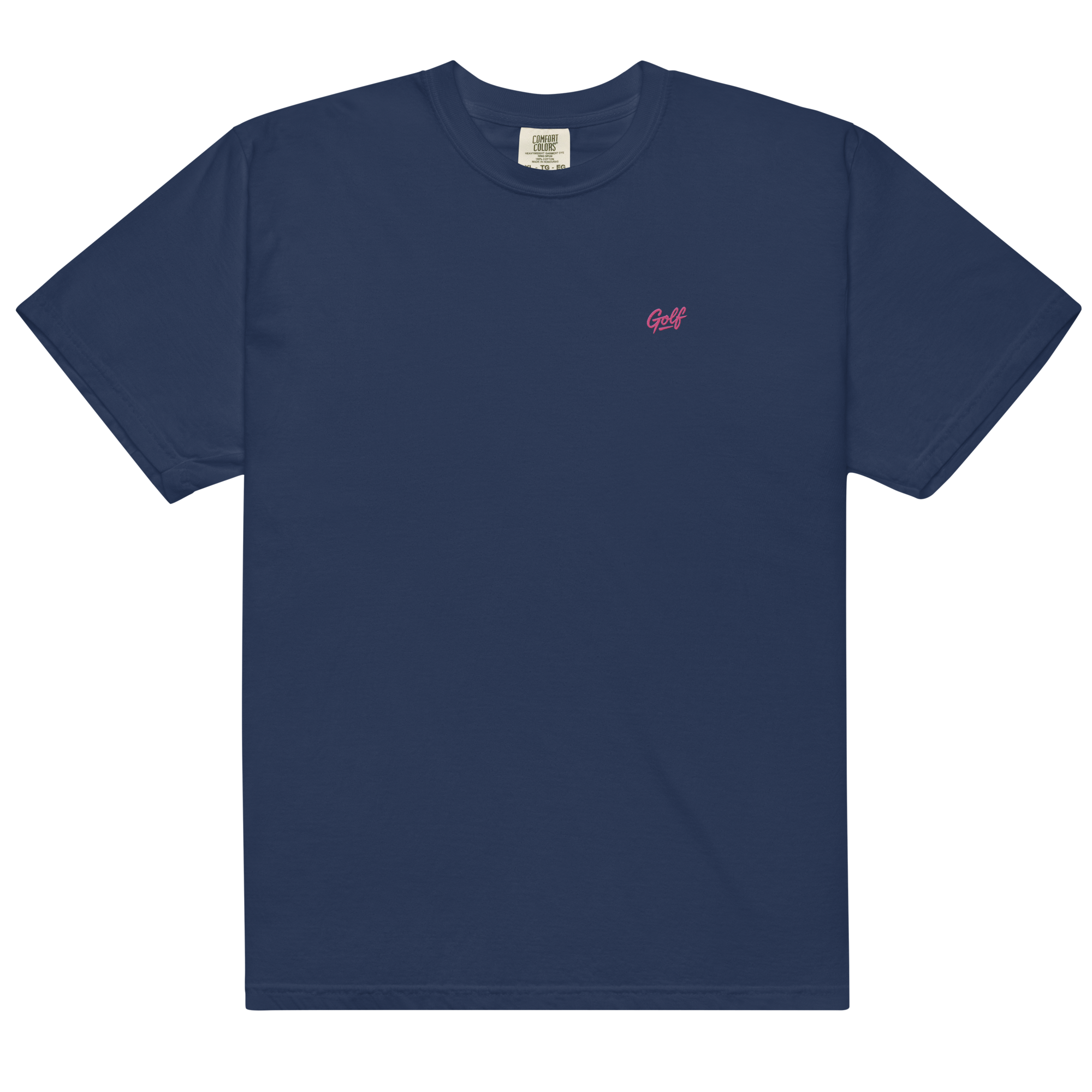 NEON PINK GOLF GRAFFITI on unisex t-shirts