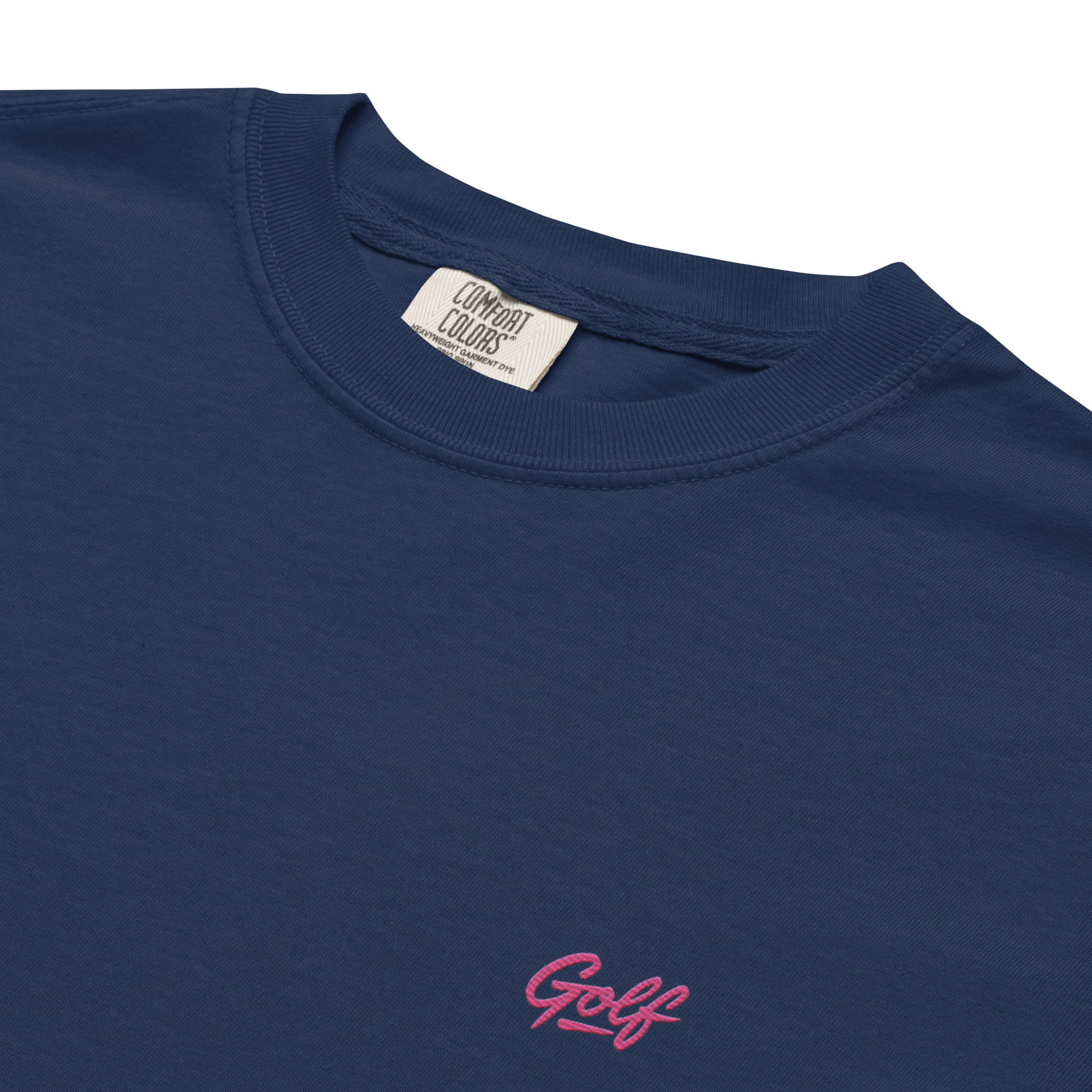 NEON PINK GOLF GRAFFITI on unisex t-shirts
