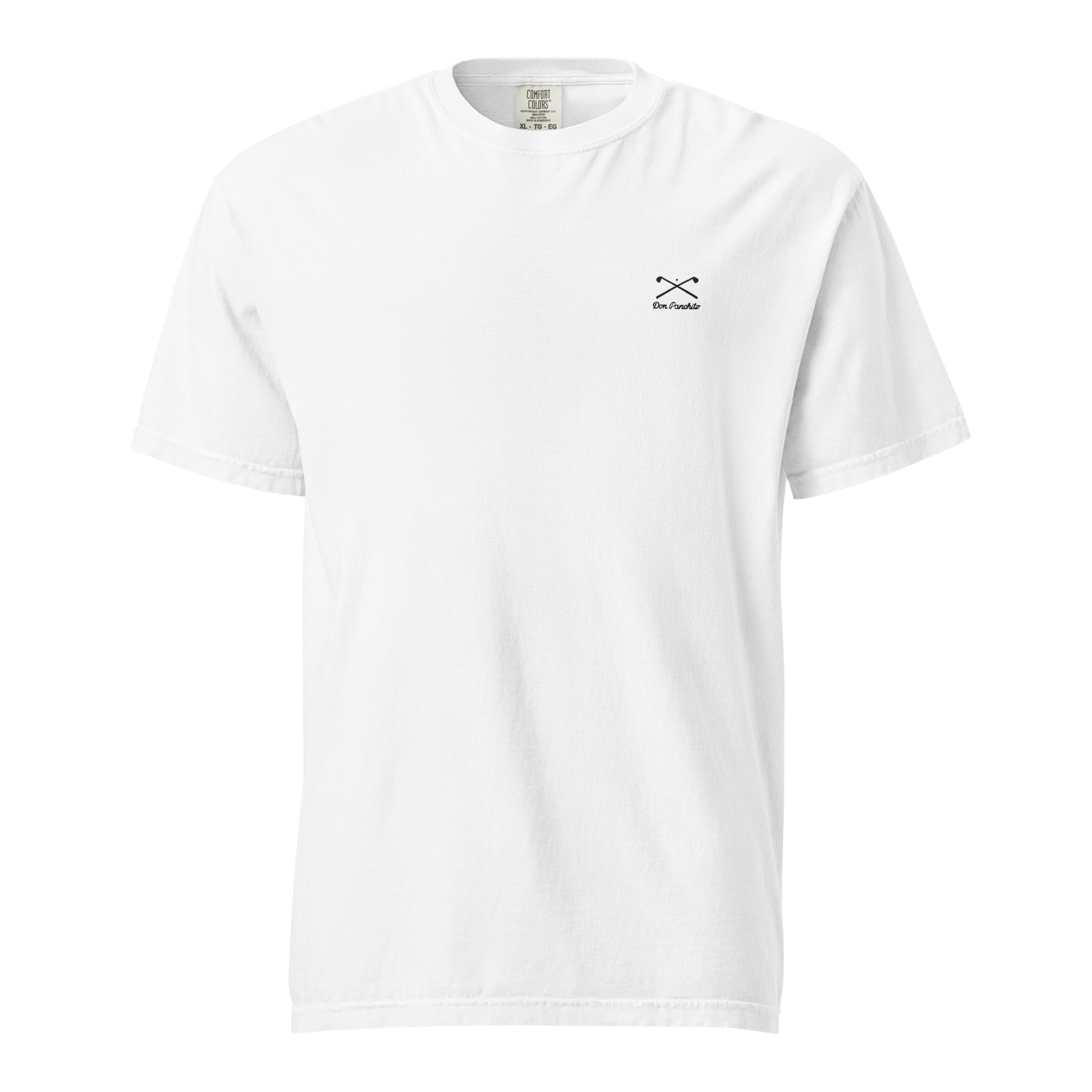 DON PANCHITO BALL x CROSSED GOLF CLUBS unisex garment-dyed heavyweight t-shirt