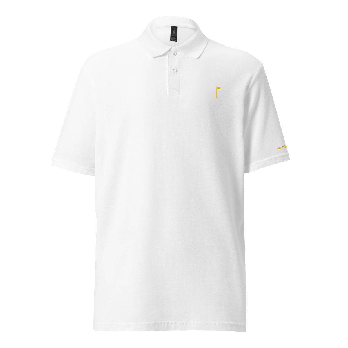 YELLOW FLAG Pique Polo Shirt